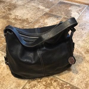 Michael Kors heavy pebbled leather shoulder bag